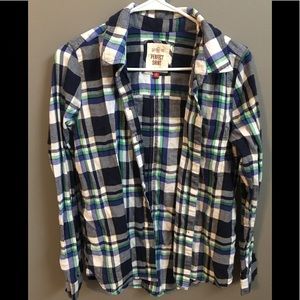 Flannel button up